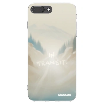 Picasee husă transparentă din silicon pentru Apple iPhone 7 Plus - IN TRANSIT