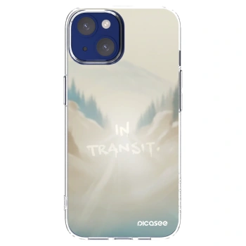 Picasee husă transparentă din silicon pentru Apple iPhone 14 - IN TRANSIT