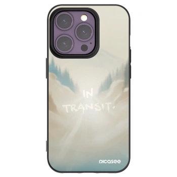 Picasee husă neagră din silicon pentru Apple iPhone 14 Pro - IN TRANSIT