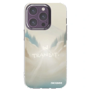 Picasee husă transparentă din silicon pentru Apple iPhone 14 Pro - IN TRANSIT
