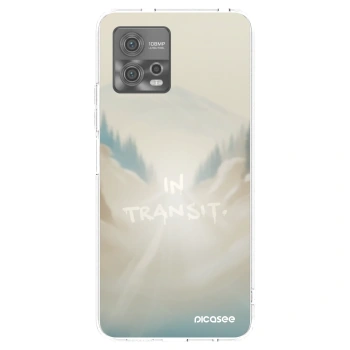 Picasee husă transparentă din silicon pentru Motorola Moto G72 - IN TRANSIT
