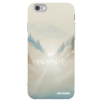 Picasee husă transparentă din silicon pentru Apple iPhone 6/6S - IN TRANSIT