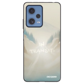 Picasee husă neagră din silicon pentru Xiaomi Redmi Note 12 Pro 5G - IN TRANSIT
