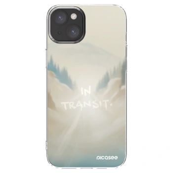 Picasee husă transparentă din silicon pentru Apple iPhone 15 Plus - IN TRANSIT