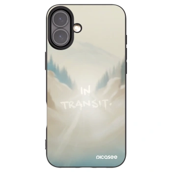 Picasee husă neagră din silicon pentru Apple iPhone 16 Plus - IN TRANSIT