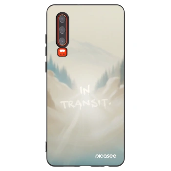 Picasee husă neagră din silicon pentru Huawei P30 - IN TRANSIT