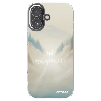 Picasee husă transparentă din silicon pentru Apple iPhone 17 - IN TRANSIT