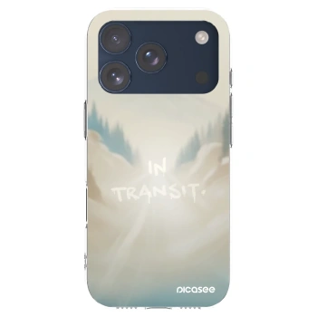 Picasee husă transparentă din silicon pentru Apple iPhone 17 Pro - IN TRANSIT