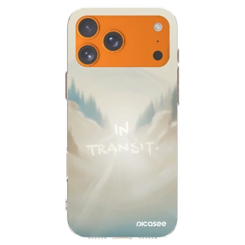 Picasee husă transparentă din silicon pentru Apple iPhone 17 Pro Max - IN TRANSIT