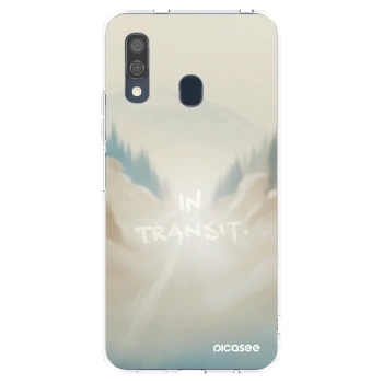 Picasee husă transparentă din silicon pentru Samsung Galaxy A40 A405F - IN TRANSIT