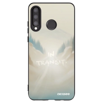 Picasee husă neagră din silicon pentru Huawei P30 Lite - IN TRANSIT