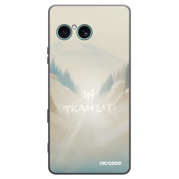 Picasee husă neagră din silicon pentru Sony Xperia 10 VII - IN TRANSIT