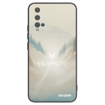 Picasee husă neagră din silicon pentru Huawei Nova 5T - IN TRANSIT