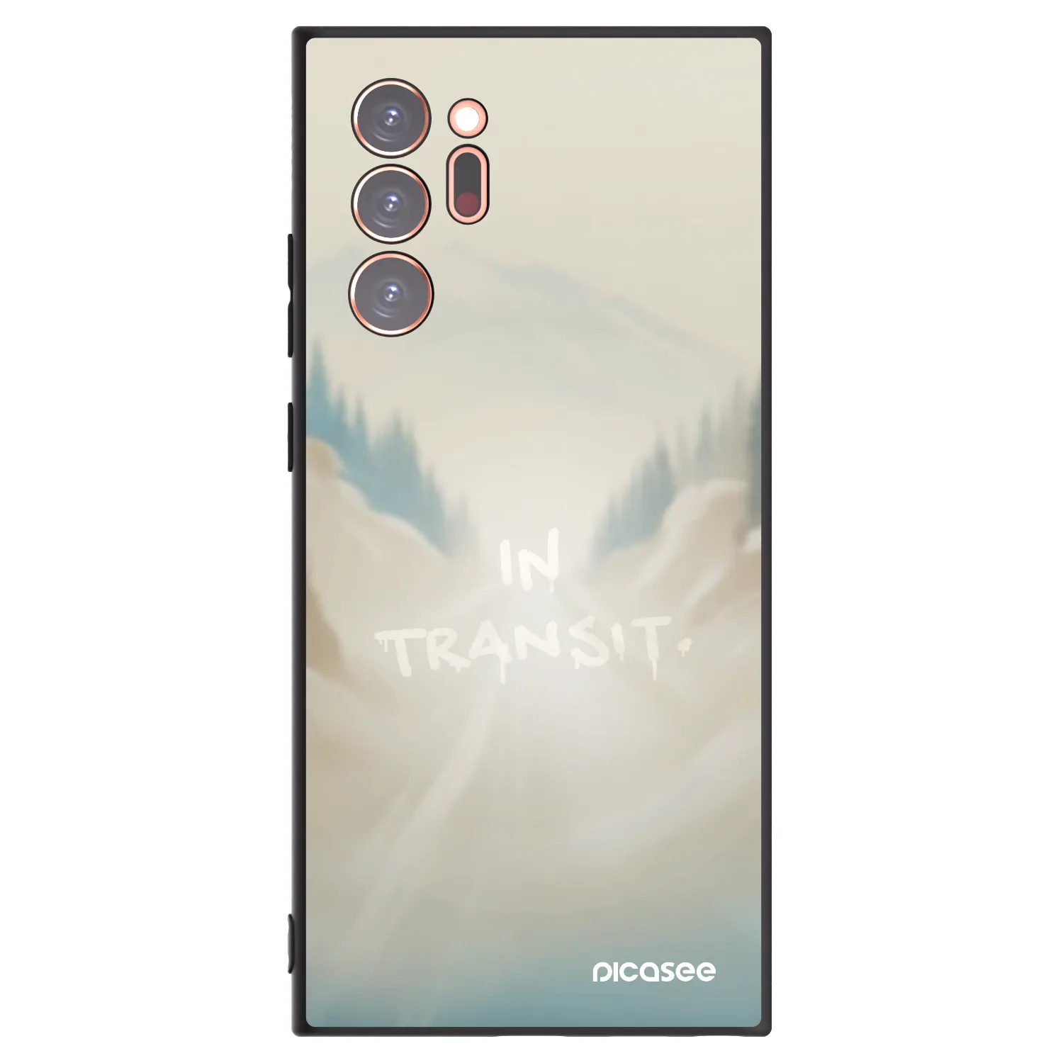Picasee husă neagră din silicon pentru Samsung Galaxy Note 20 Ultra - IN TRANSIT