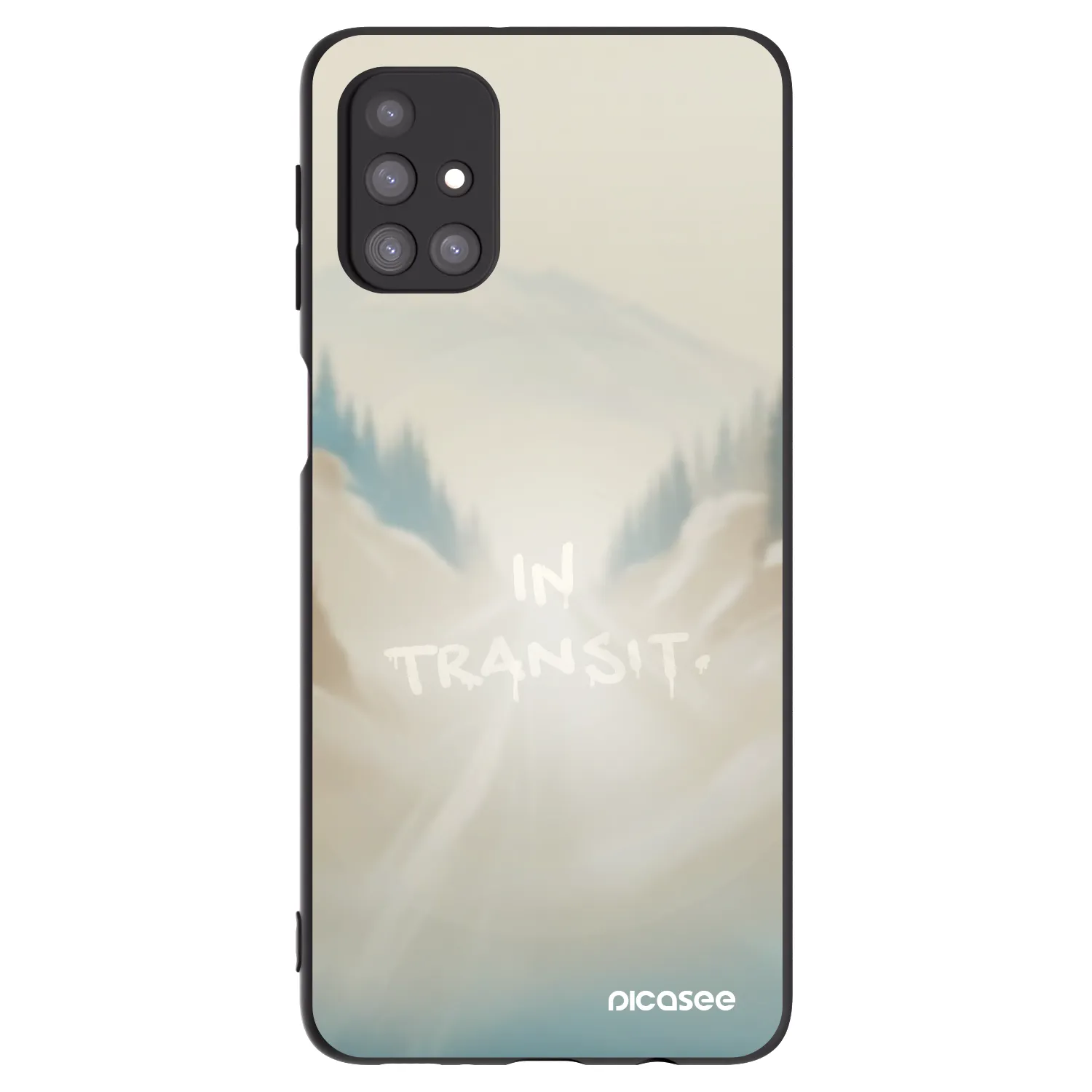Picasee husă neagră din silicon pentru Samsung Galaxy M31s - IN TRANSIT