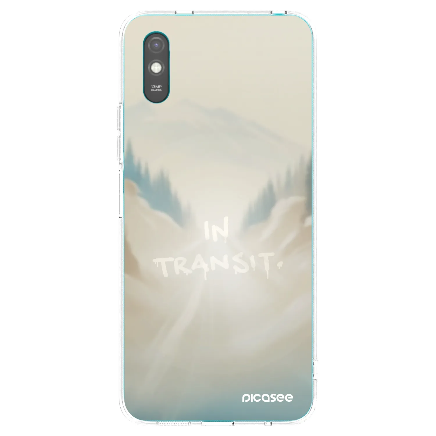 Picasee husă transparentă din silicon pentru Xiaomi Redmi 9A - IN TRANSIT