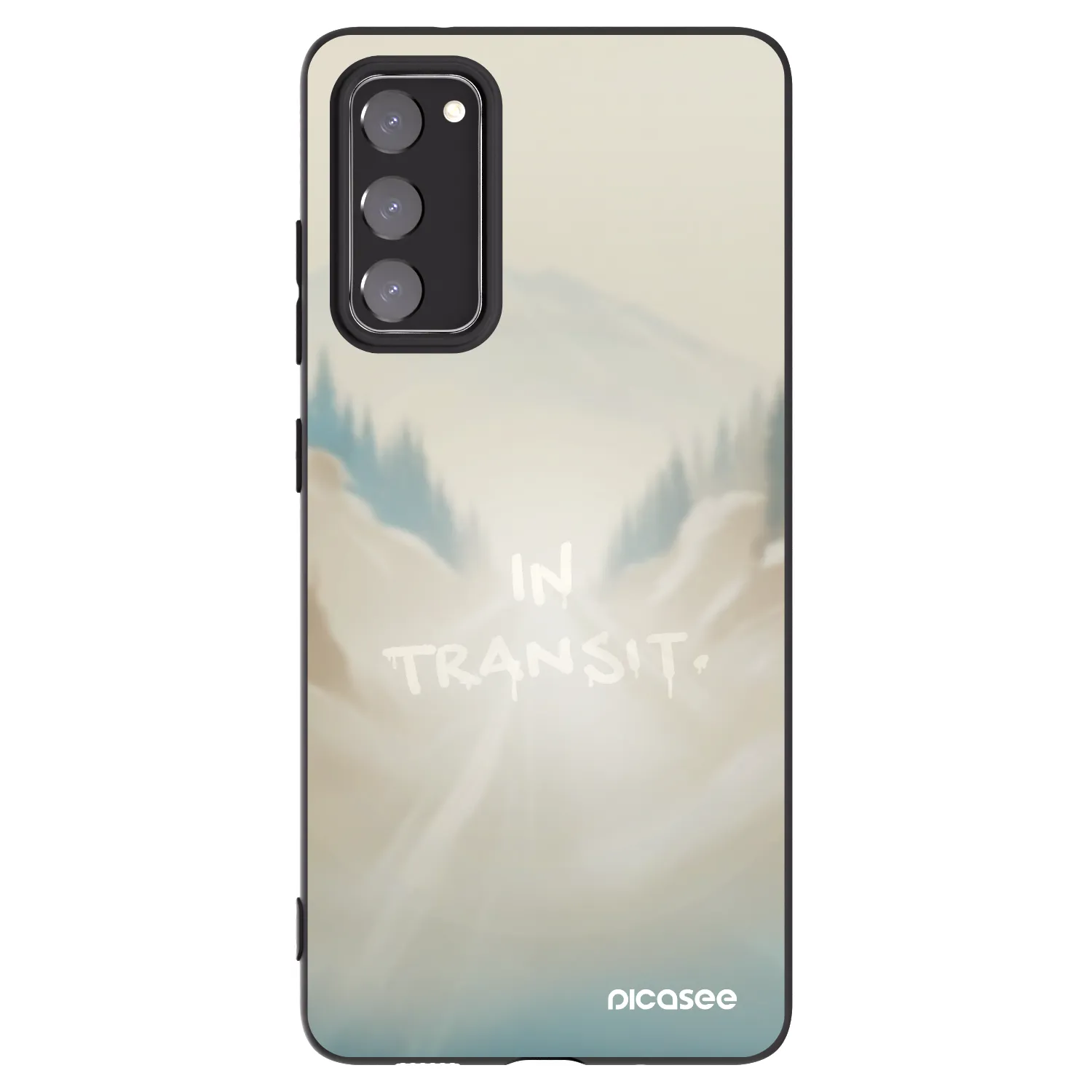 Picasee husă neagră din silicon pentru Samsung Galaxy S20 FE - IN TRANSIT