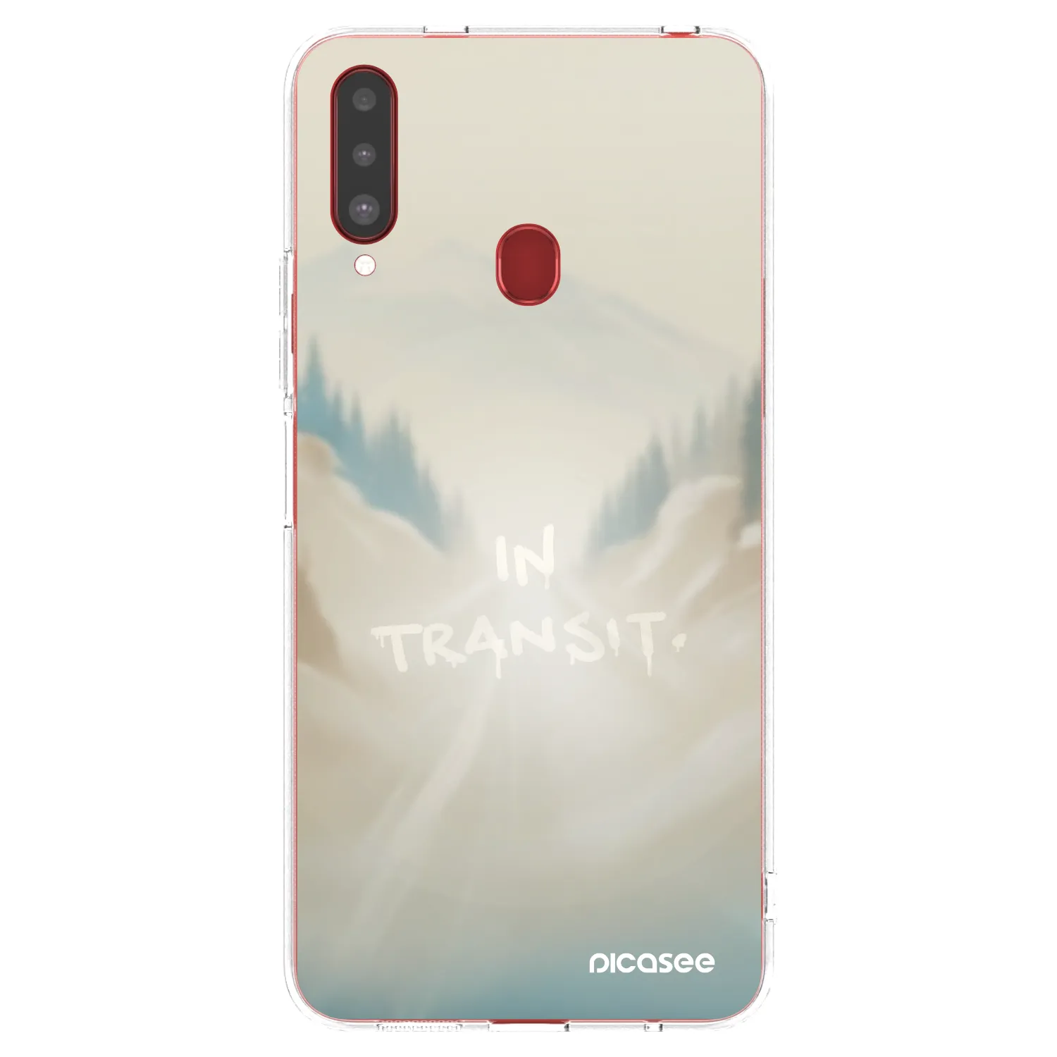 Picasee husă transparentă din silicon pentru Samsung Galaxy A20s - IN TRANSIT