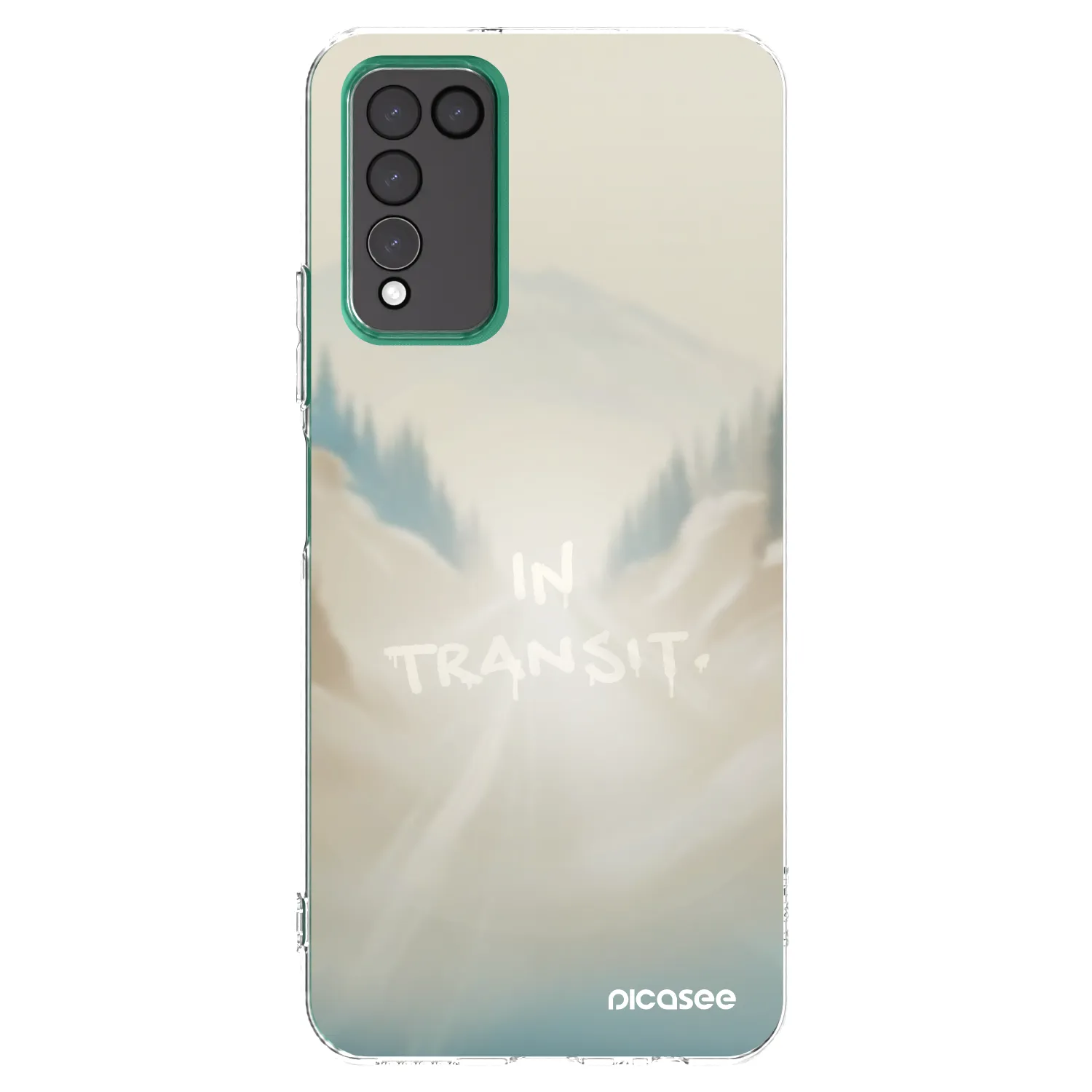 Picasee husă transparentă din silicon pentru Honor 10X Lite - IN TRANSIT