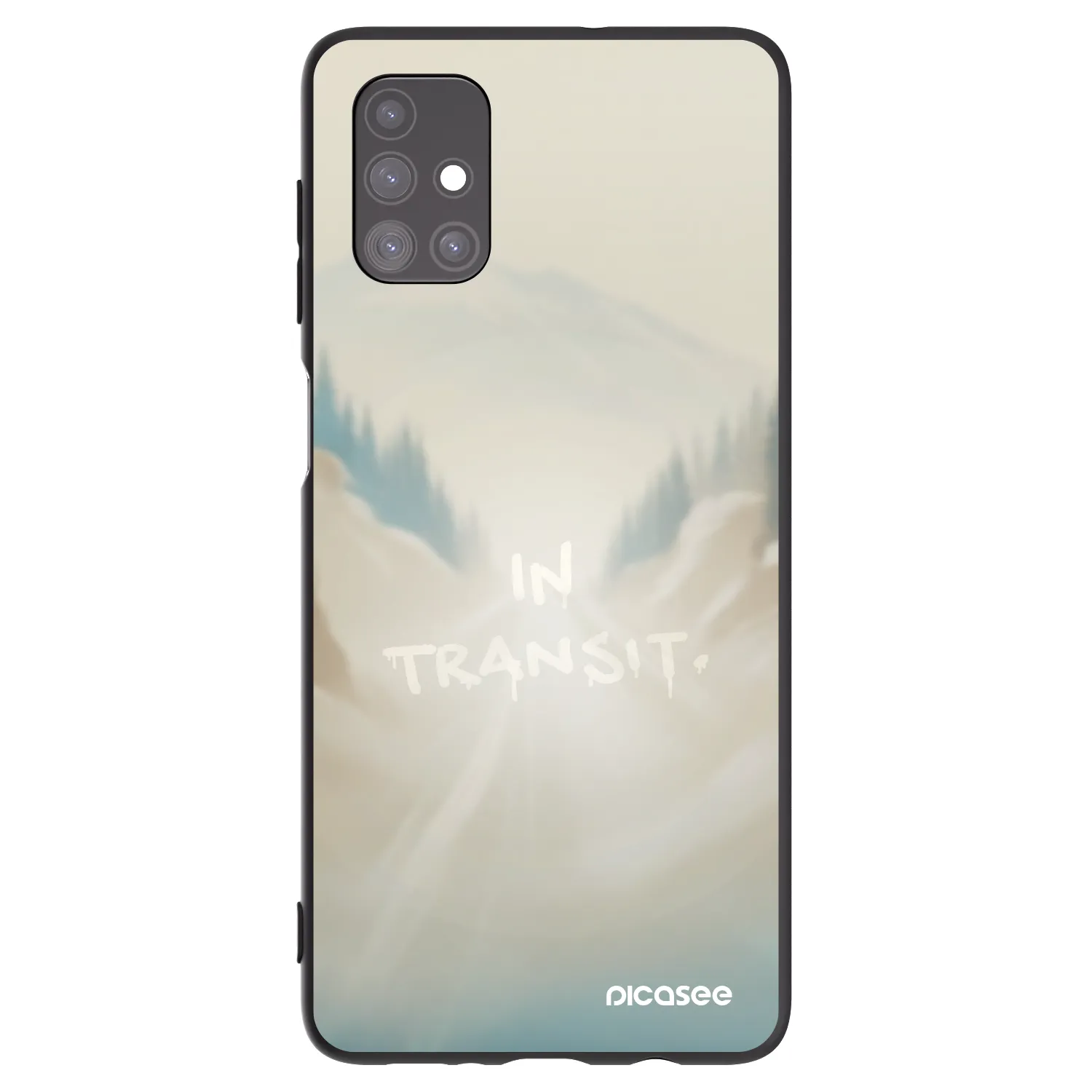 Picasee husă neagră din silicon pentru Samsung Galaxy M51 M515F - IN TRANSIT