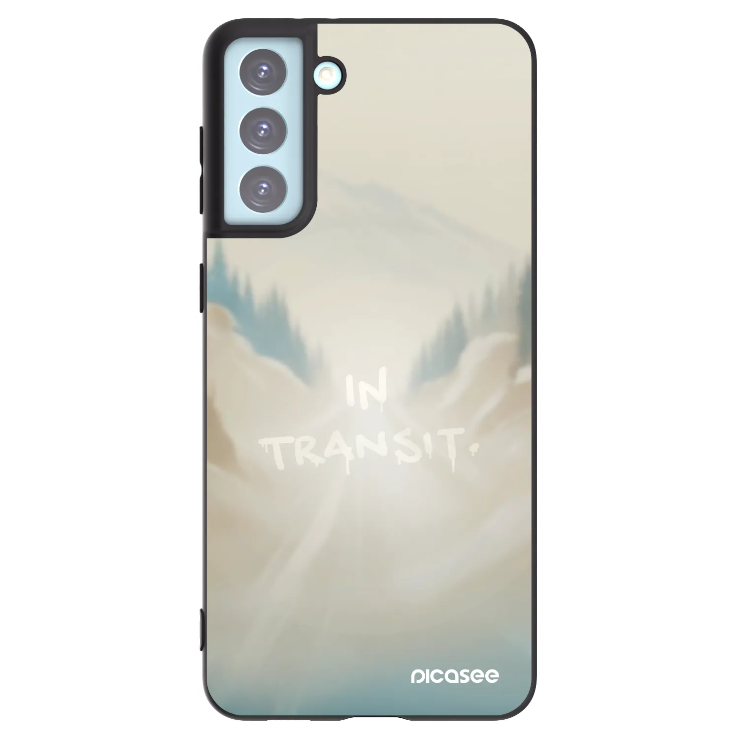 Picasee husă neagră din silicon pentru Samsung Galaxy S21+ 5G G996F - IN TRANSIT