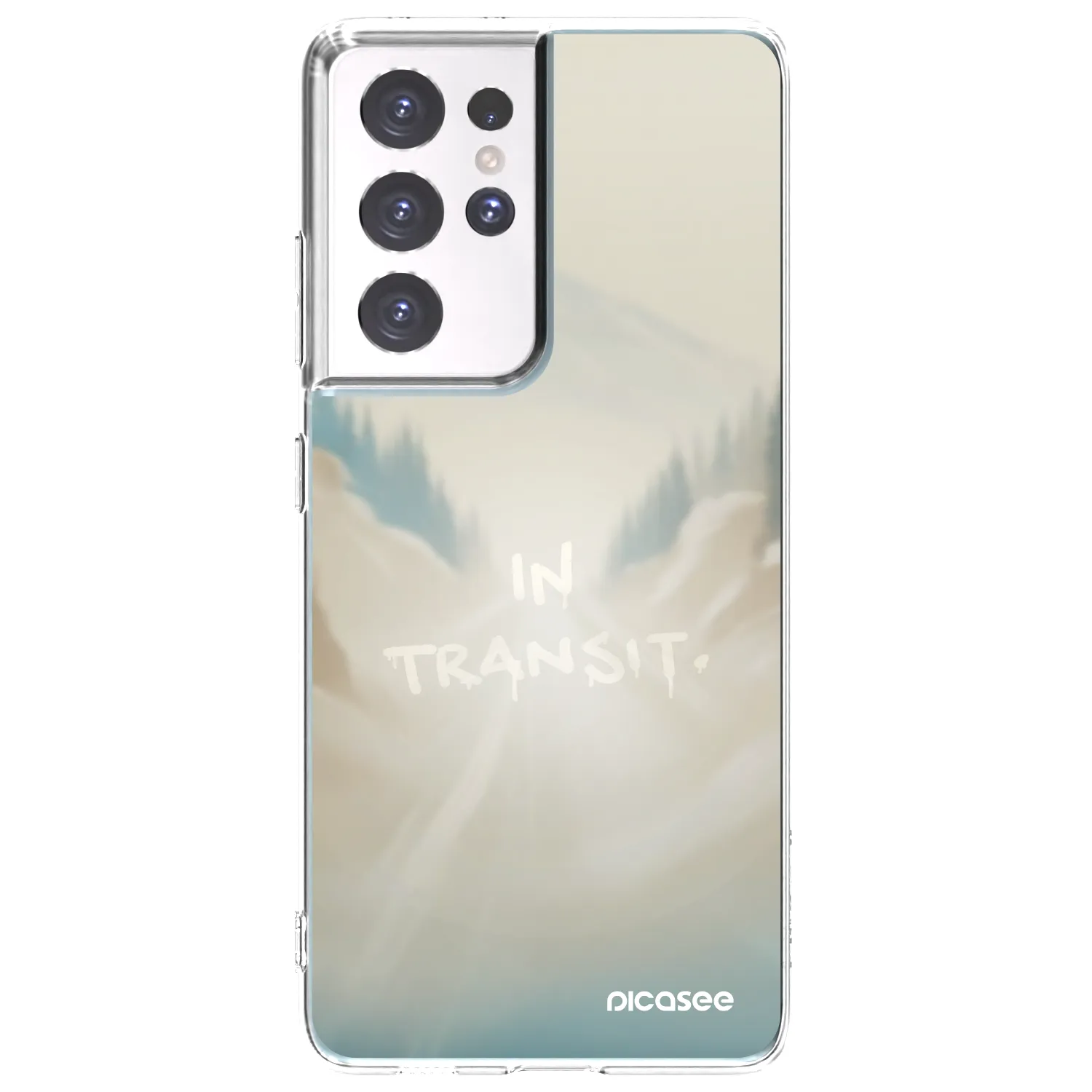 Picasee husă transparentă din silicon pentru Samsung Galaxy S21 Ultra 5G G998B - IN TRANSIT
