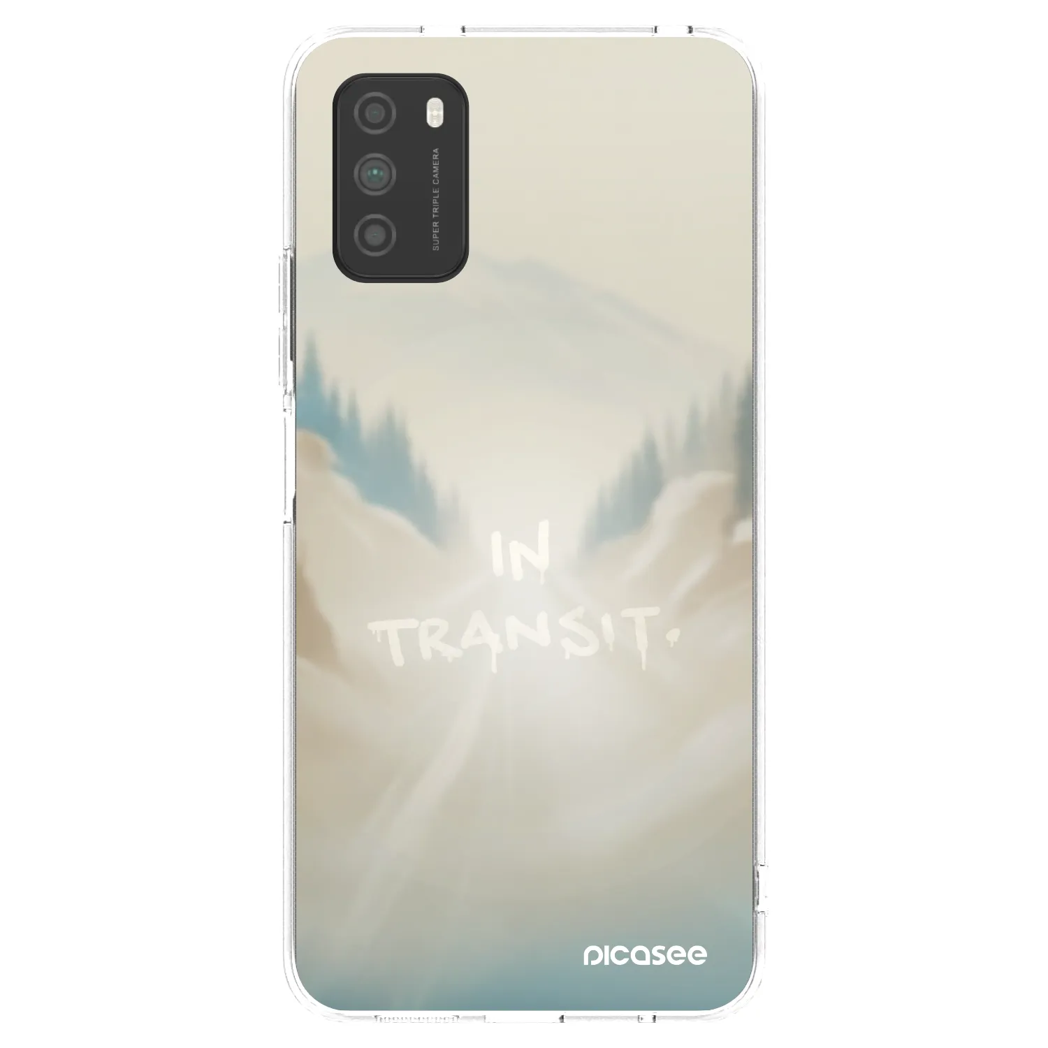 Picasee husă transparentă din silicon pentru Xiaomi Poco M3 - IN TRANSIT