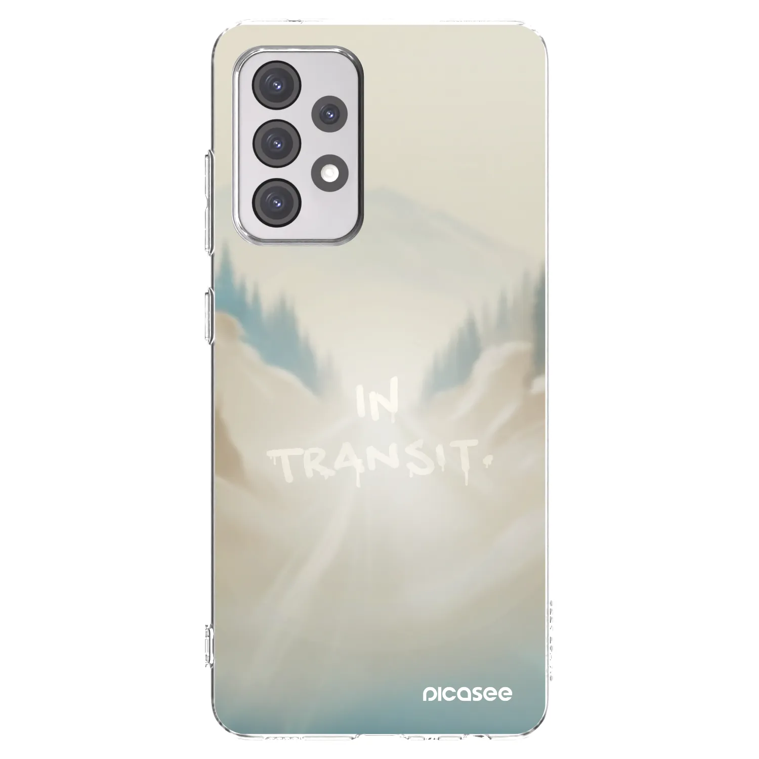 Picasee husă transparentă din silicon pentru Samsung Galaxy A52 5G A525F - IN TRANSIT