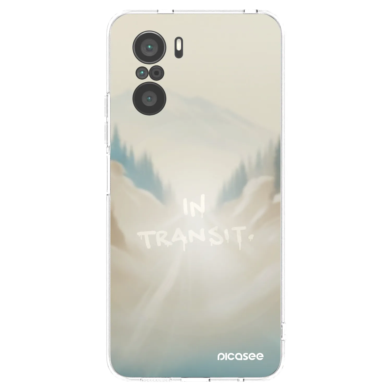 Picasee husă transparentă din silicon pentru Xiaomi Poco F3 - IN TRANSIT