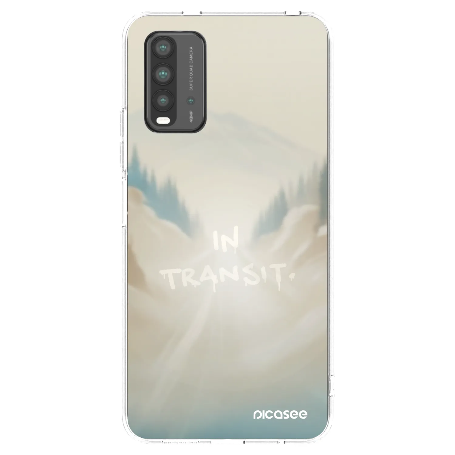Picasee husă transparentă din silicon pentru Xiaomi Redmi 9T - IN TRANSIT