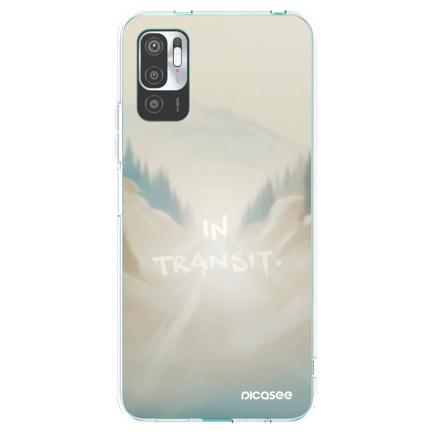Picasee husă transparentă din silicon pentru Xiaomi Redmi Note 10 5G - IN TRANSIT