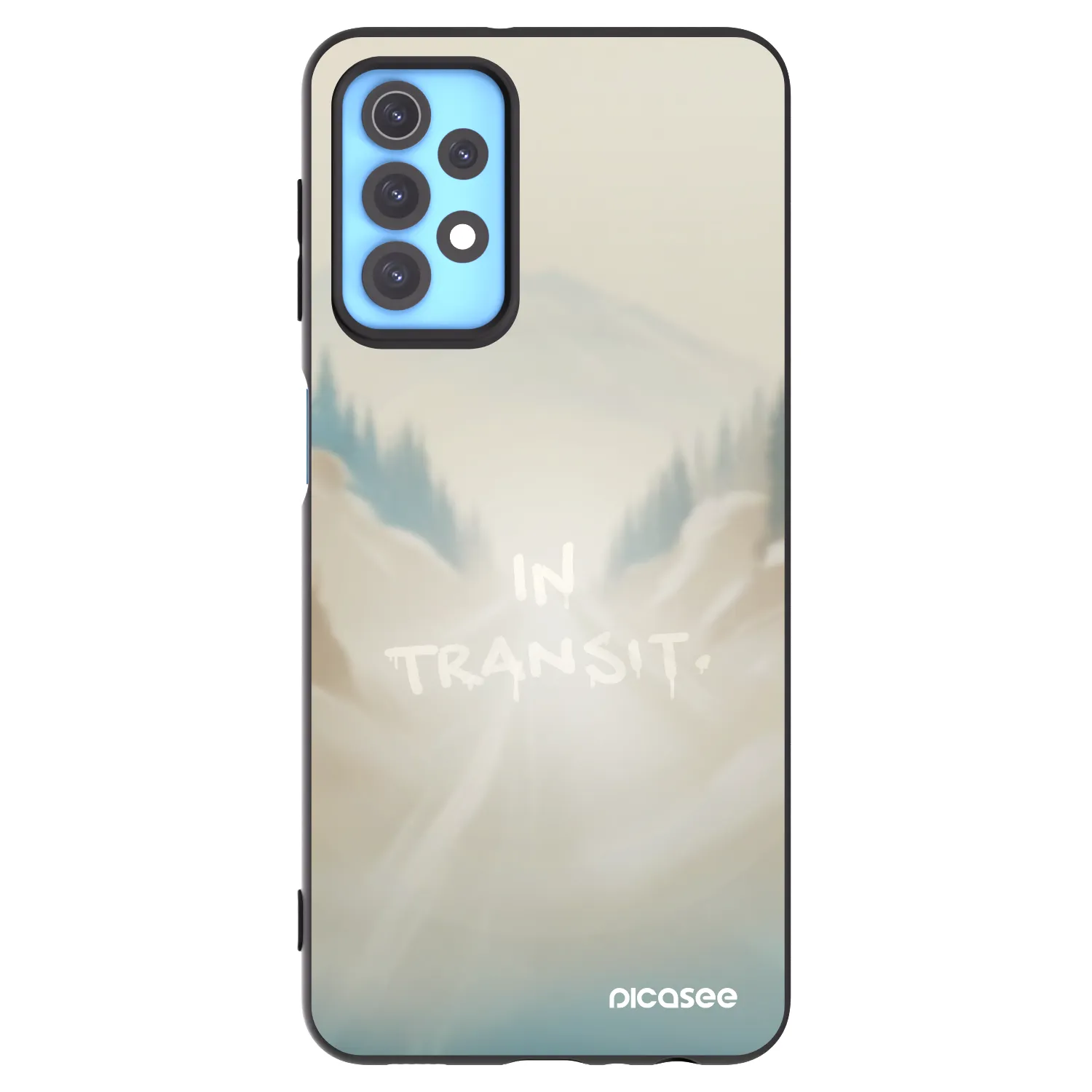 Picasee husă neagră din silicon pentru Samsung Galaxy A32 4G SM-A325F - IN TRANSIT