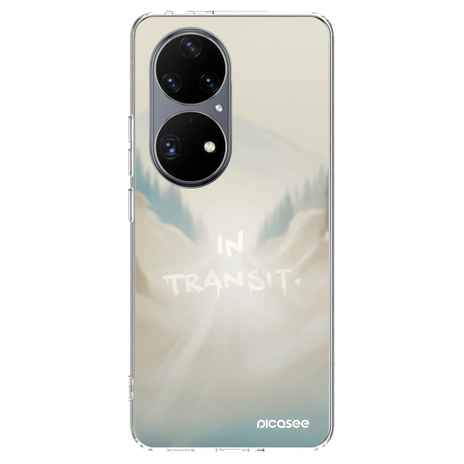 Picasee husă transparentă din silicon pentru Huawei P50 - IN TRANSIT