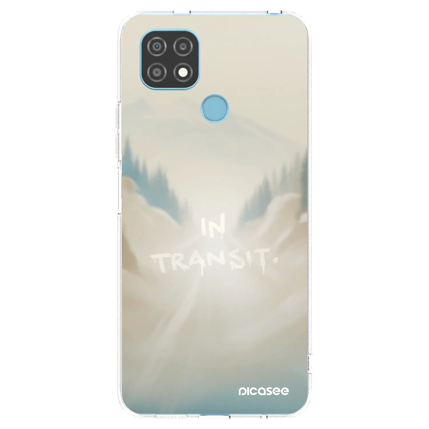 Picasee husă transparentă din silicon pentru Realme C21 - IN TRANSIT