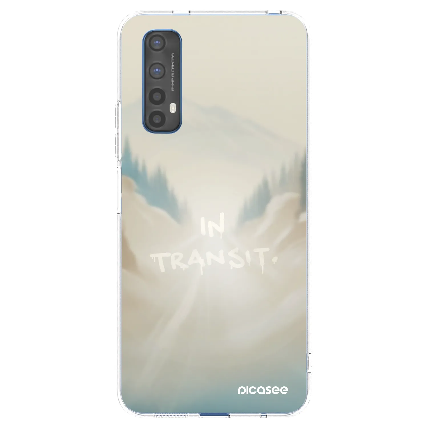 Picasee husă transparentă din silicon pentru Realme 7 - IN TRANSIT
