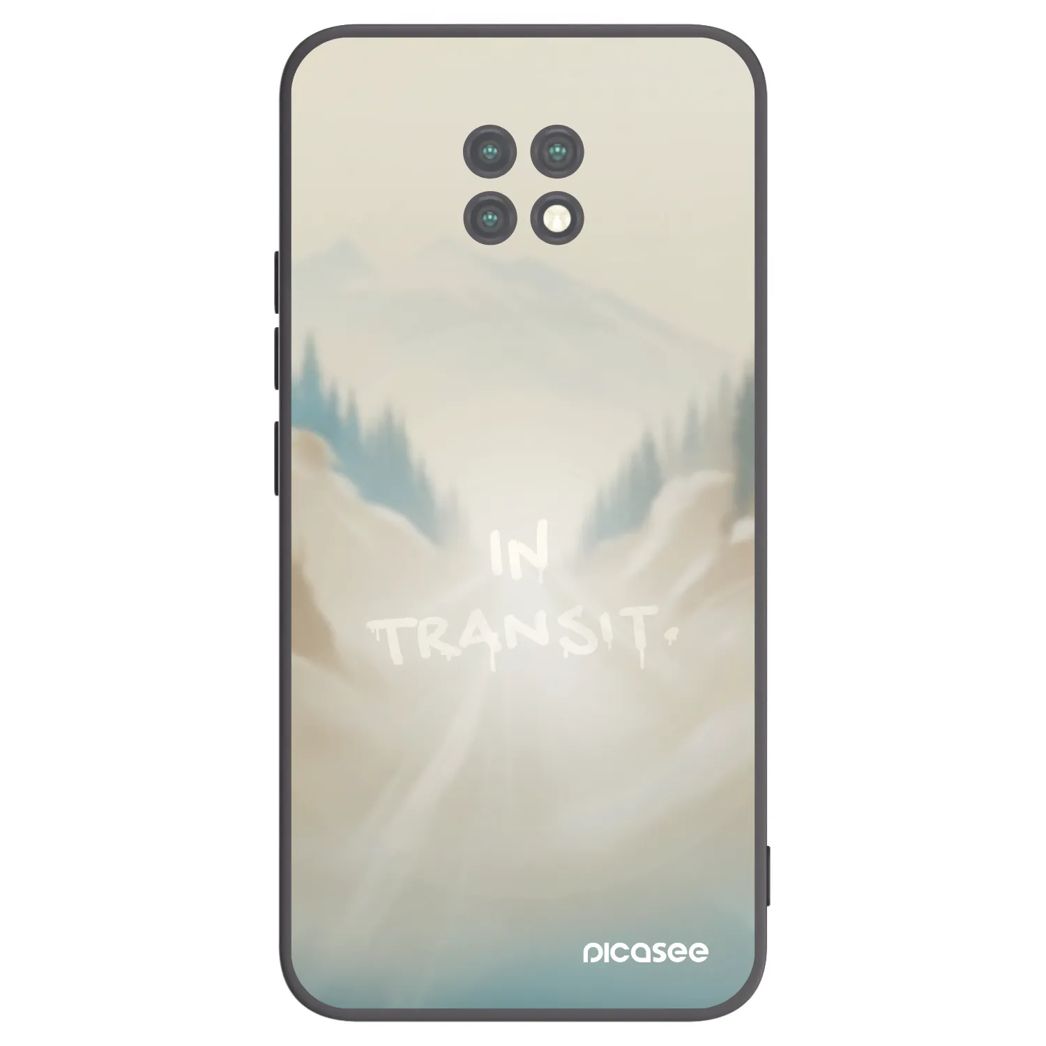 Picasee husă neagră din silicon pentru Xiaomi Redmi Note 9T - IN TRANSIT