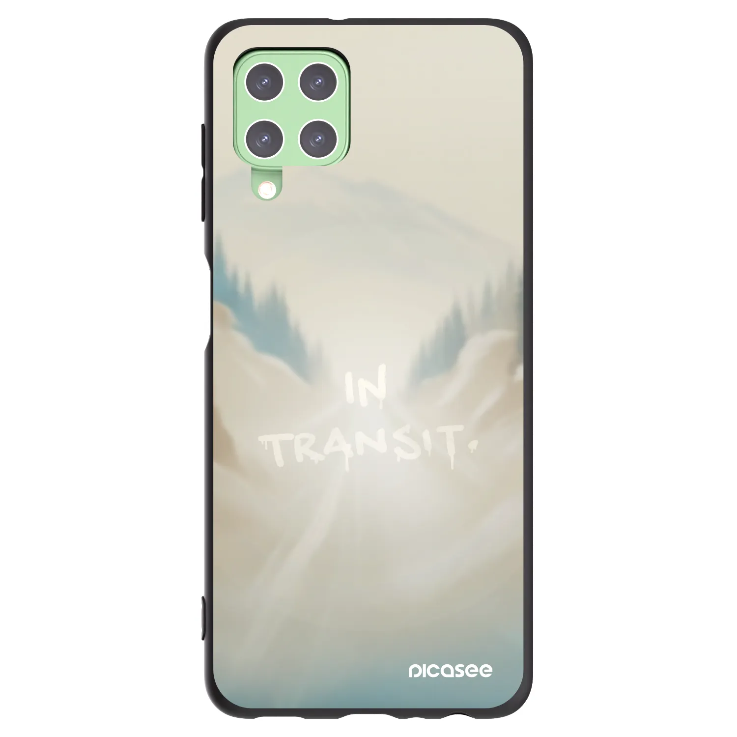 Picasee husă neagră din silicon pentru Samsung Galaxy A22 A225F 4G - IN TRANSIT