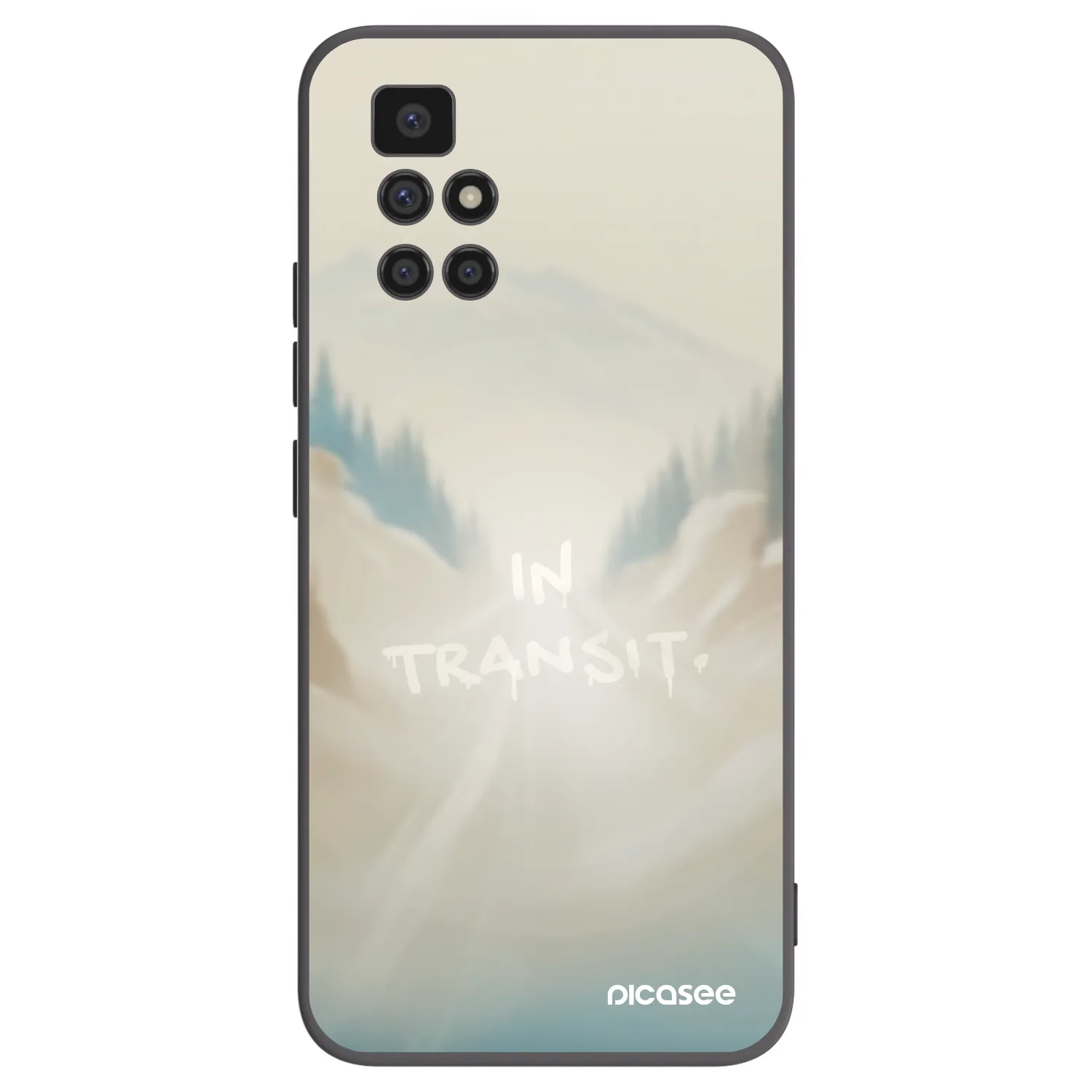 Picasee husă neagră din silicon pentru Xiaomi Redmi 10 - IN TRANSIT