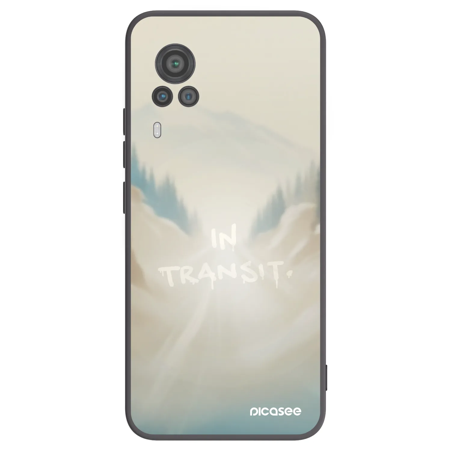 Picasee husă neagră din silicon pentru Vivo X60 Pro 5G - IN TRANSIT