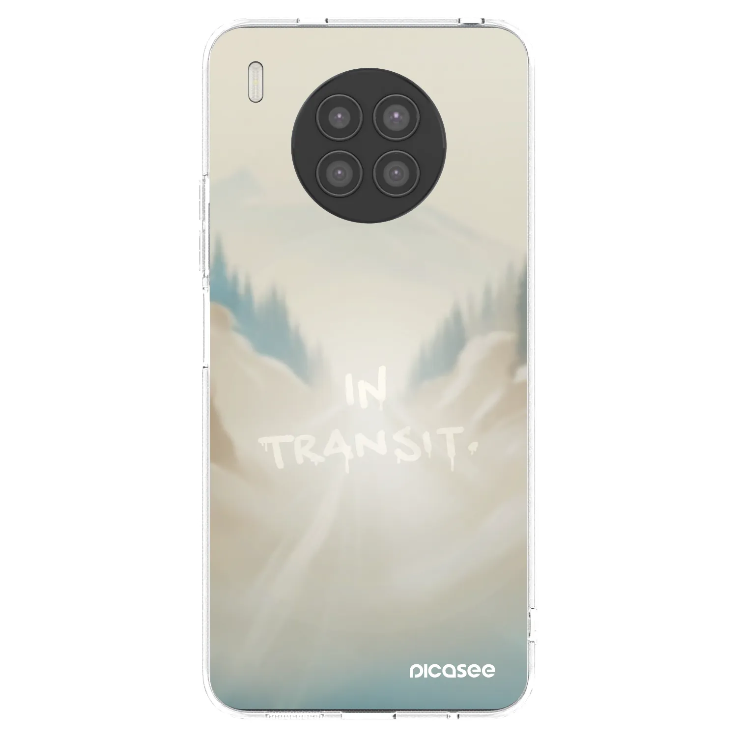 Picasee husă transparentă din silicon pentru Huawei Nova 8i - IN TRANSIT