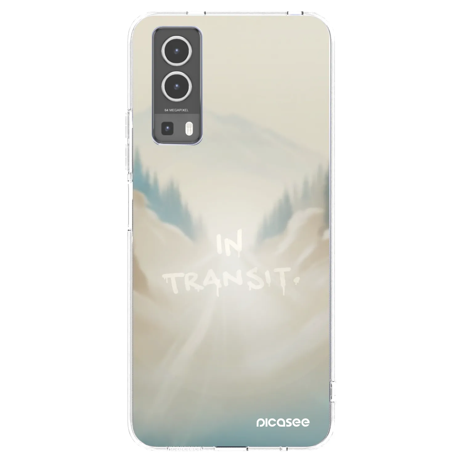 Picasee husă transparentă din silicon pentru Vivo Y72 5G - IN TRANSIT