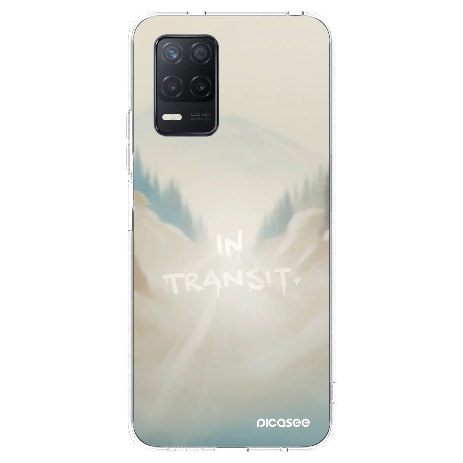 Picasee husă transparentă din silicon pentru Realme 8 5G - IN TRANSIT