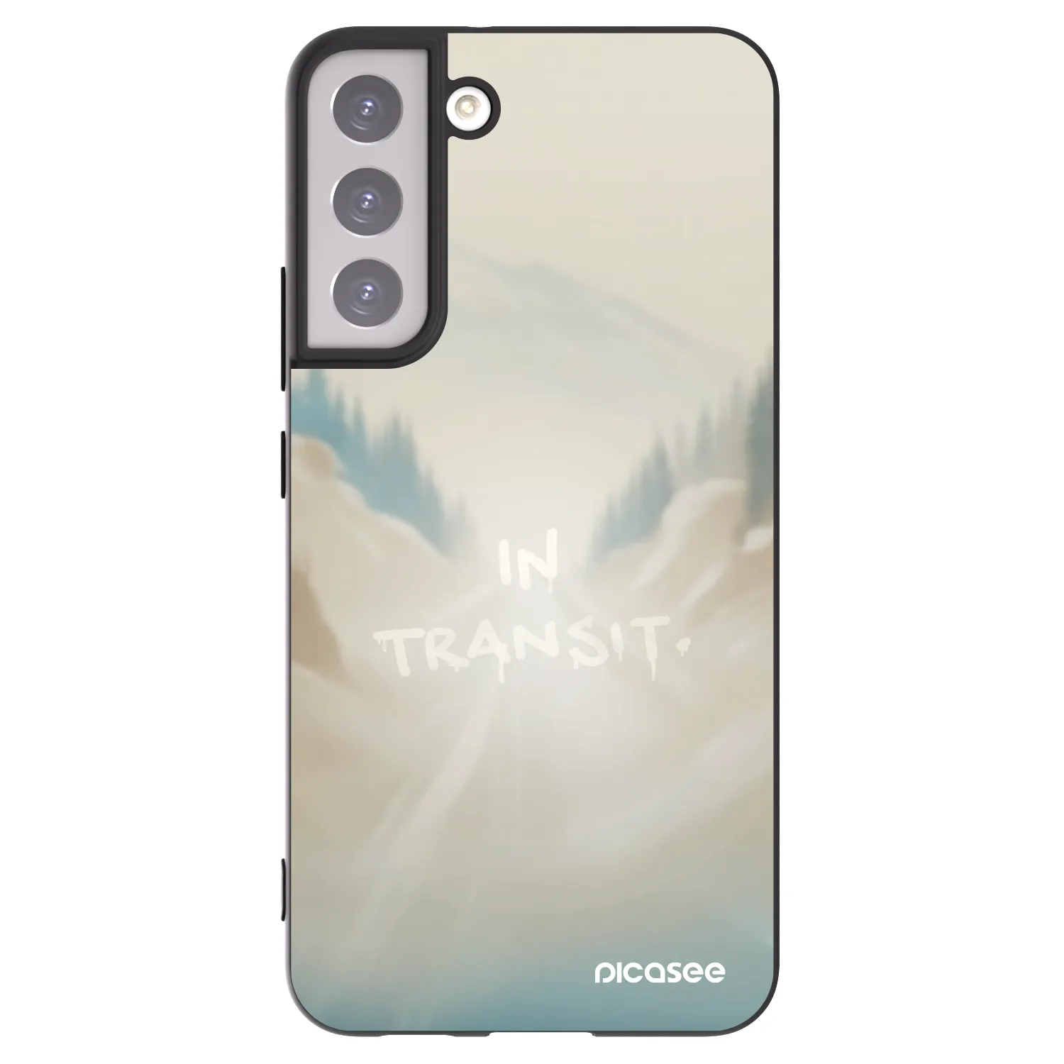 Picasee husă neagră din silicon pentru Samsung Galaxy S22+ 5G - IN TRANSIT