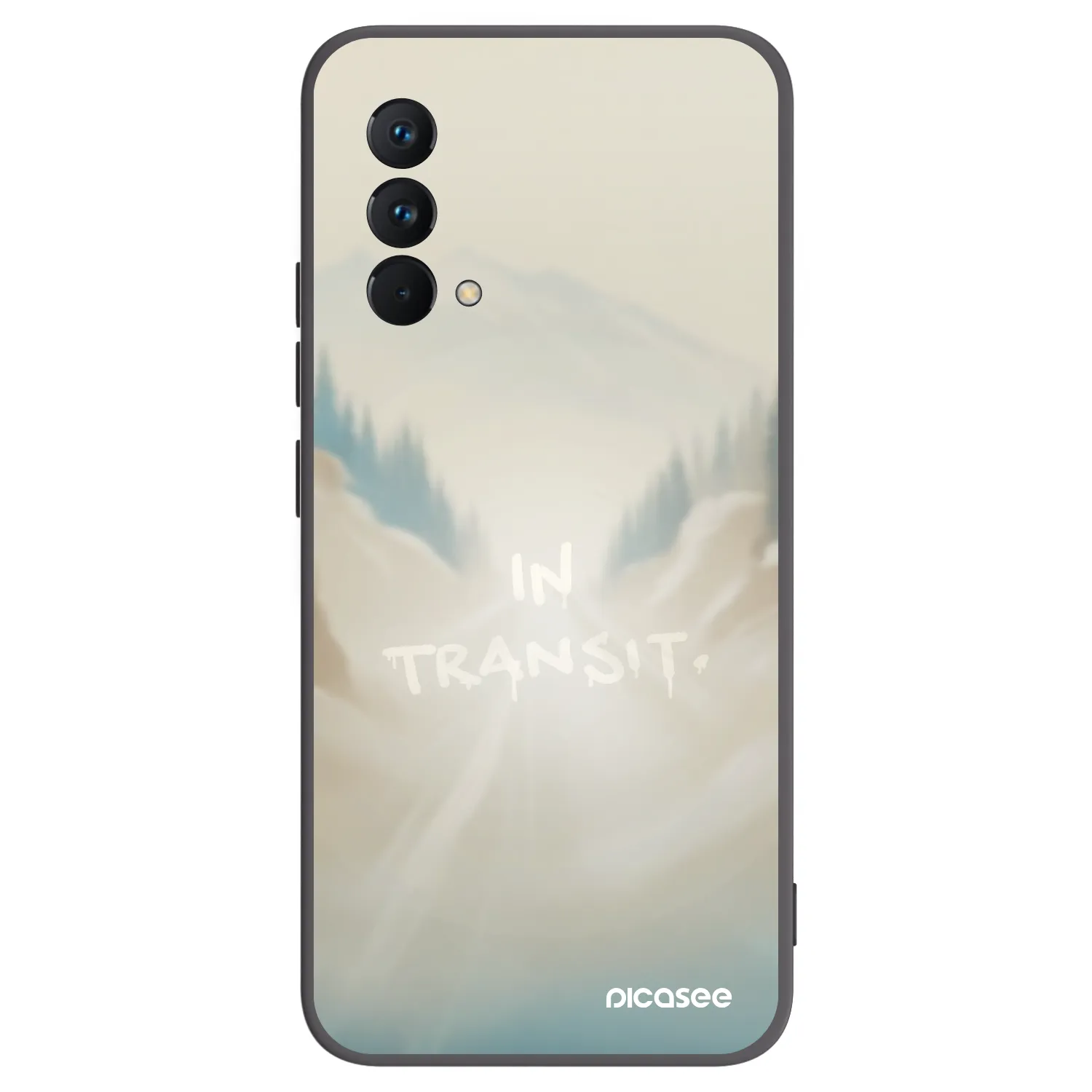 Picasee husă neagră din silicon pentru Realme GT Master Edition 5G - IN TRANSIT