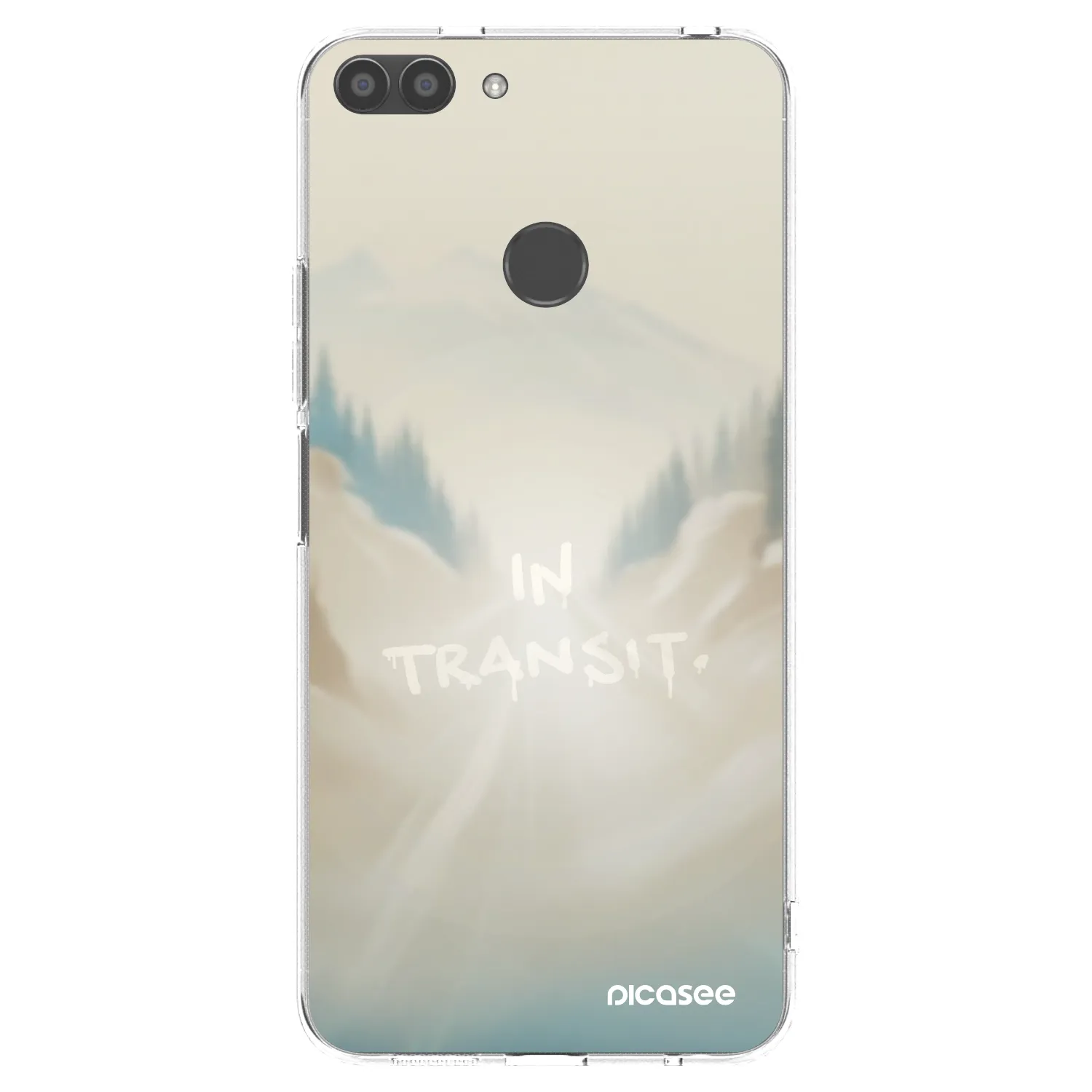 Picasee husă transparentă din silicon pentru Huawei P Smart - IN TRANSIT