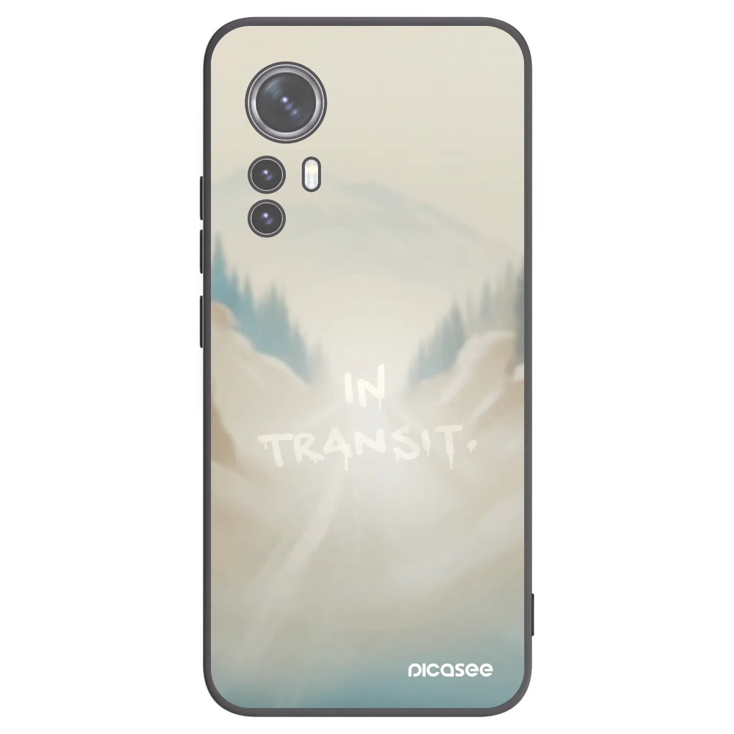Picasee husă neagră din silicon pentru Xiaomi 12X - IN TRANSIT