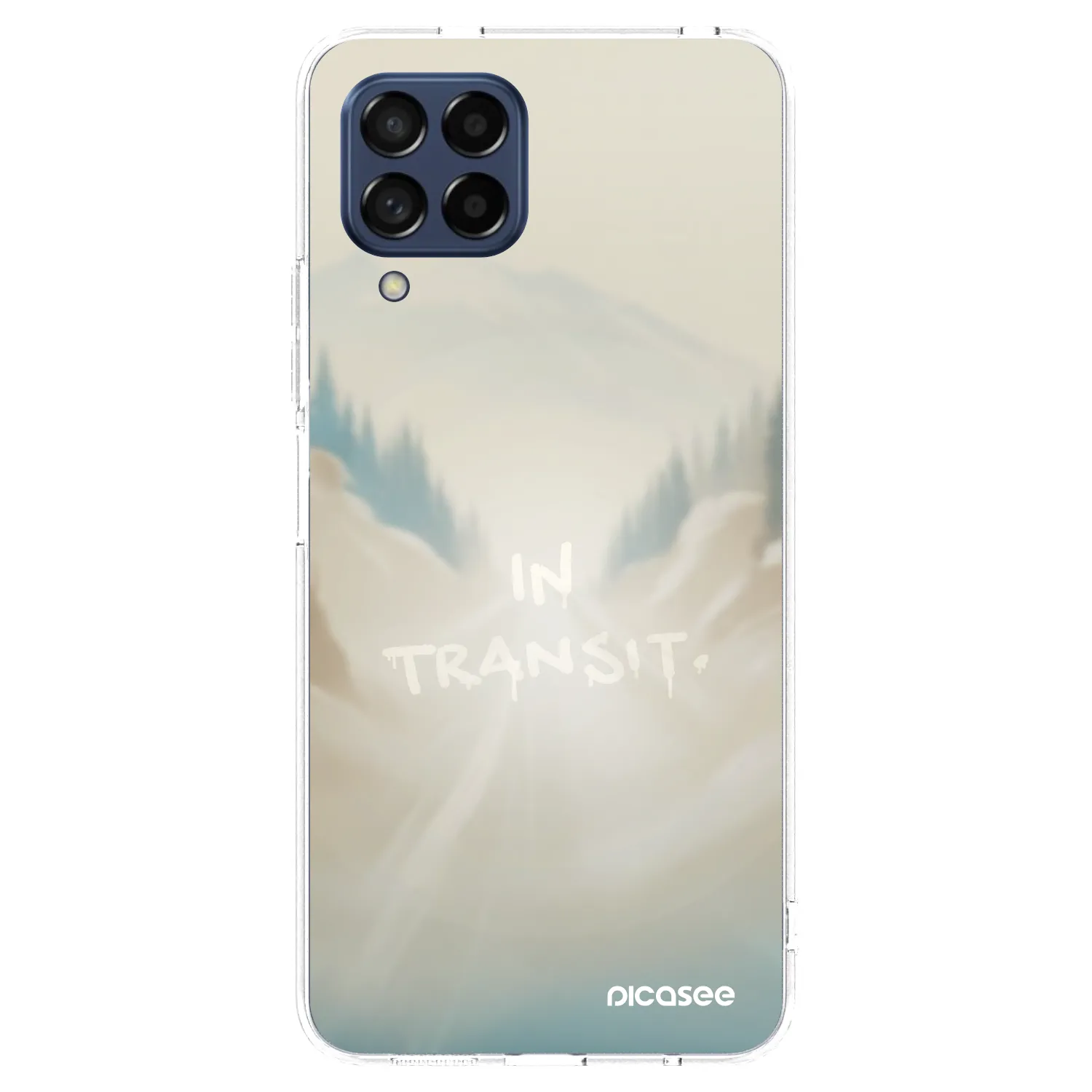 Picasee husă transparentă din silicon pentru Samsung Galaxy M53 5G - IN TRANSIT