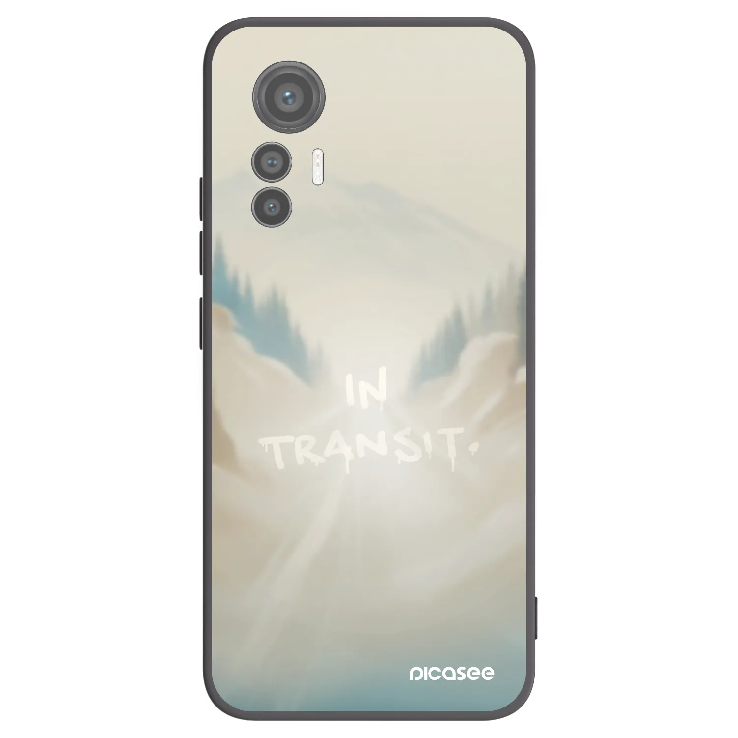 Picasee husă neagră din silicon pentru Xiaomi 12 Lite - IN TRANSIT