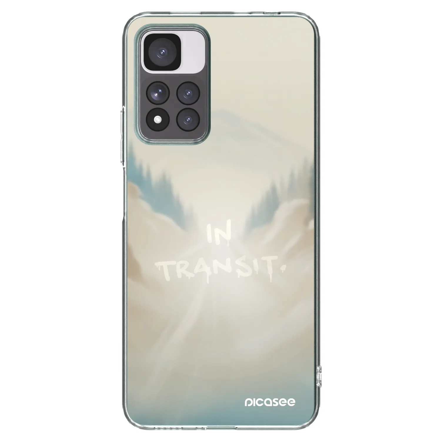 Picasee husă transparentă din silicon pentru Xiaomi Redmi Note 11 Pro+ 5G - IN TRANSIT