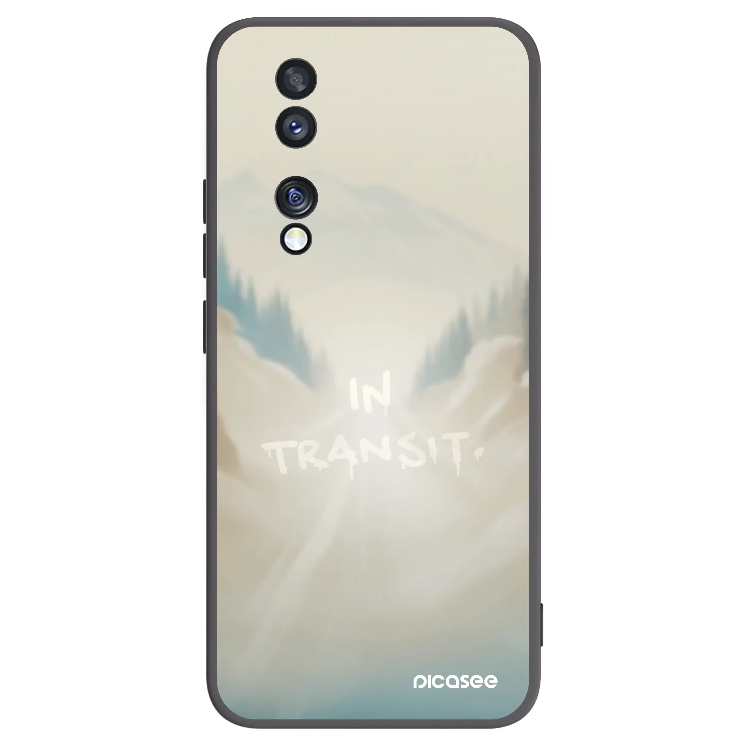 Picasee husă neagră din silicon pentru Honor 70 - IN TRANSIT